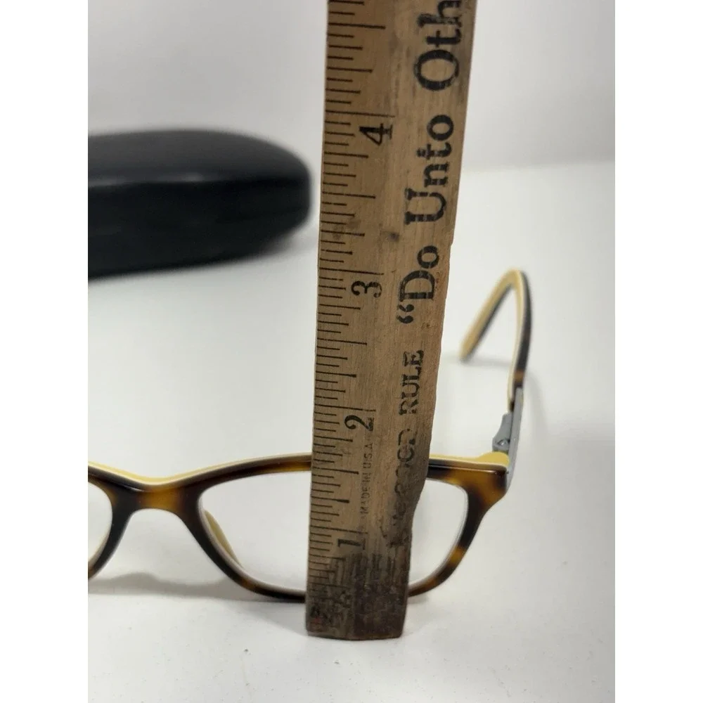 Ralph Lauren RA7044 1142 Eyeglasses Frames‎ Brown Tortoise/Yellow Cat Eye Read**